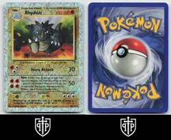 Pokemon - Rhydon 35/110 Legendary Collection - Reverse Holo Rare - MP - Image 3