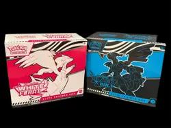 Pokemon TCG Black Bolt and White Flare Elite Trainer Box ETB Set of 2 Sealed - Image 1