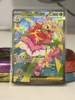 Pokemon TCG Ascended Heroes 272/217 Mega Meganium Ex Special Illustration Rare - Image 1
