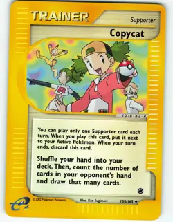 Copycat - Reverse Holo - 138/165 Expedition Base Set - Pokemon TCG - 2002 - Image 1
