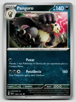 Pangoro 93/142 Stellar Crown 2024 Regular Portuguese - Image 1