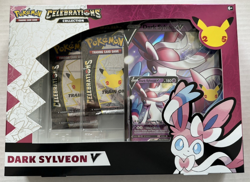 New Pokemon TCG Dark Sylveon V Celebrations Special Collection Box - Image 1