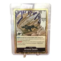 Ground Death OP14-096 Rare - The Azure Sea's Seven One Piece TCG - English - Image 1