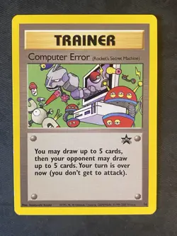 Computer Error #16 | Black Star Promo | WoTC Pokemon Card | NM - Image 1