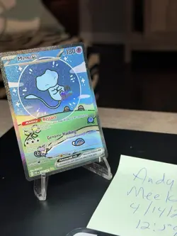 ERROR Card Mew ex 232/091 SV: Paldean Fates Holo 1:1 Rare - Image 3