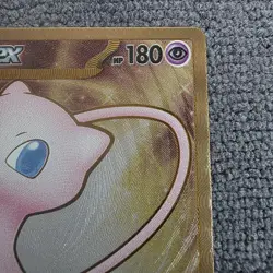 Pokemon TCG Mew EX Metal 205/165 Promo Card Scarlet & Violet 151 - Image 3