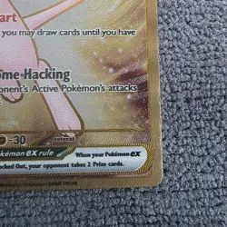 Pokemon TCG Mew EX Metal 205/165 Promo Card Scarlet & Violet 151 - Image 5