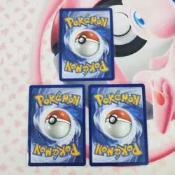 Charmander 038 + Squirtle 039 + Bulbasaur 037 - First Partner Pokemon Cards L298 - Image 2