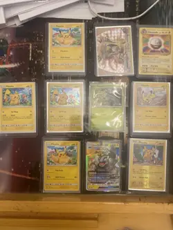 10x Pikachu Lot + GX/EX/BREAK Pokemon Cards Holo Bundle No Reserve - Image 1