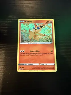VICTINI # 5/15 Holo - McDonald’s Promo 2022 Pokemon Card LP - Image 1