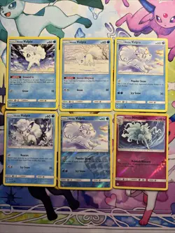 Alolan Vulpix, Alolan Ninetales 6 Card Lot - Non/Reverse-holo - Image 1