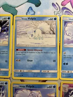 Alolan Vulpix, Alolan Ninetales 6 Card Lot - Non/Reverse-holo - Image 3