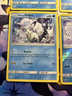 Alolan Vulpix, Alolan Ninetales 6 Card Lot - Non/Reverse-holo - Image 5