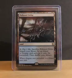 Polluted Delta - MTG Khans of Tarkir Regular (Excellent Condition) - Image 1