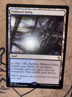 Polluted Delta, Near Mint Non-Foil Khans of Tarkir | Magic: The Gathering - Image 3