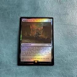 March from the Black Gate Universes Beyond: LOTR Uncommon Foil NM MTG - Image 4