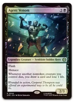 Agent Venom #49 (Foil) (NM) Spider-Man SPM Magic MTG - Image 1