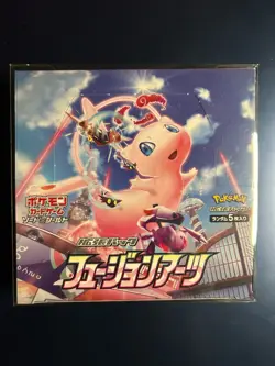 Factory Sealed + Cased Japanese Fusion Arts Booster Box Pokemon [US SELLER] 4521329322629 - Image 1