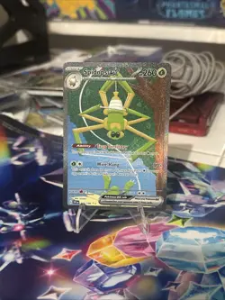 Pokemon TCG Spidops EX 243/198 SV01 Scarlet & Violet Base Set Holo Card - Image 1