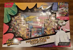 Pokemon TCG Ascended Heroes Premium Poster Collection Mega Gardevoir Sealed New - Image 1