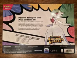 Pokemon TCG Ascended Heroes Premium Poster Collection Mega Gardevoir Sealed New - Image 2
