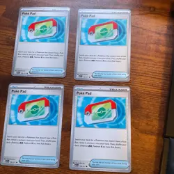 4x Poke Pad 198/217 x4 - Ascended Heroes - Pokemon Playset - Image 1
