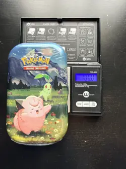 100.0g EXTRA HEAVY! - Pokemon Ascended Heroes Mini Tin - Possible GOD PACKU - Image 1