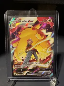 Pokemon TCG Pikachu VMAX TG17/TG30 NM Trainer Art Lost Origin - Image 1