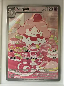 Slurpuff 236/217 Illustration Rare ME: Ascended Heroes Pokemon Holo Near Mint - Image 1