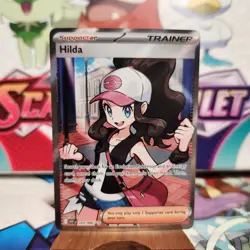 Hilda 164/086 Full Art - White Flare - Pokemon TCG - SHIPS FAST - Image 1