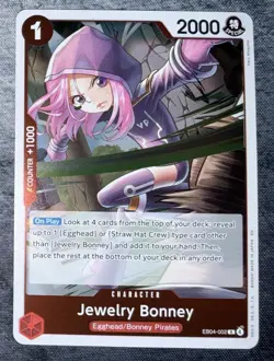 One Piece Adventure on Kami’s Island OP-15 - Jewelry Bonney Rare EB04-002 - Image 1