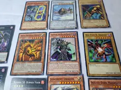 Yu-Gi-Oh! TCG Lot Of 14 Vintage Cards 1996 Few Dragons, Some Spellcaster - Image 3