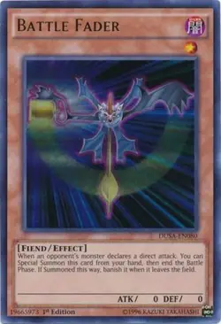 Yugioh! LP Battle Fader - DUSA-EN080 - Ultra Rare - 1st Edition Lightly Played, - Image 1
