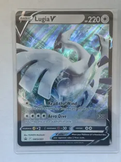 Pokemon TCG Jumbo Card Lugia V In Penny Sleeve & Top Loader - Image 1