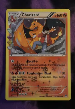 Pokemon Charizard RC5/RC32 Radiant Collection Holo Stage 2 160HP Card - Image 1