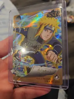 Minato Namikaze Naruto Shippuden Trading Card Anime SSR-0051 FOIL HOLO - Image 2