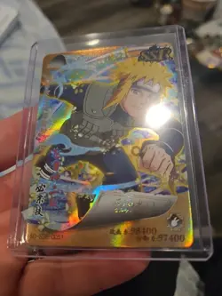 Minato Namikaze Naruto Shippuden Trading Card Anime SSR-0051 FOIL HOLO - Image 3