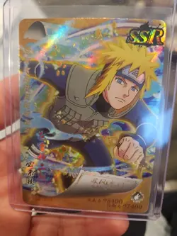 Minato Namikaze Naruto Shippuden Trading Card Anime SSR-0051 FOIL HOLO - Image 5