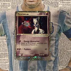 Pokemon Mewtwo ex 101/109 EX Ruby & Sapphire Ultra Rare Holo 100 HP Card - Image 1