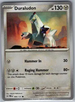 Duraludon (Master Ball) 069/131 SV: Prismatic Evolutions - Pokemon Card - NM - Image 1