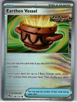Earthen Vessel Poke Ball 106/131 SV: Prismatic Evolutions - Pokemon Card - NM - Image 1
