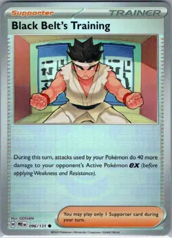 Black Belt's Training Poke Ball 096/131 Prismatic Evolutions - Pokemon Card - NM - Image 1