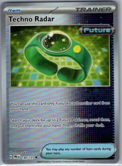 Techno Radar Poke Ball 130/131 SV: Prismatic Evolutions - Pokemon Card - NM - Image 1