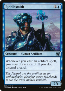 Riddlesmith #39 (LP) Elves vs Inventors DDU Magic MTG - Image 1