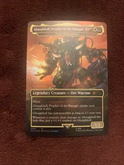 ghazghkull Prophet Of The Waaagh Zurgo Helmsmasher Sld Foil - Image 1