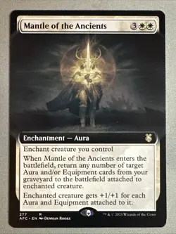 MTG / Mantle of the Ancients / AFC / #277 / Regular (Extended Art) / Rare / NM - Image 1