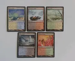 5 Dual Land - Coldsnap - 1x of each NM/LP-EX Collector Sets Magic MTG Snow Mana - Image 1