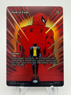 MTG Spider-Man PATH TO EXILE Borderless Mythic Foil #4 - Image 1