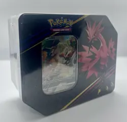 Pokemon TCG Crown Zenith Galarian Moltres Articuno Zapdos Tin Set of 3 Sealed - Image 2