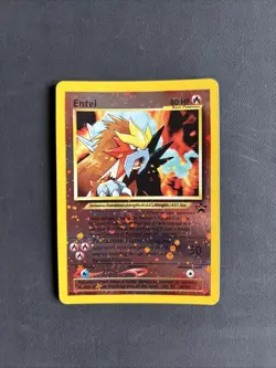 Pokemon TCG Entei Holo Promo #34 Pokemon Promos Holo Promo 2001 WOTC Vintage - Image 1
